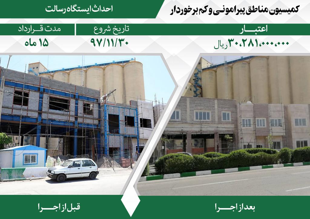 اقدامات مدیریت شهری در پنجمین دوره شورای اسلامی شهر مشهد در مناطق پیرامونی و کم‌برخوردار