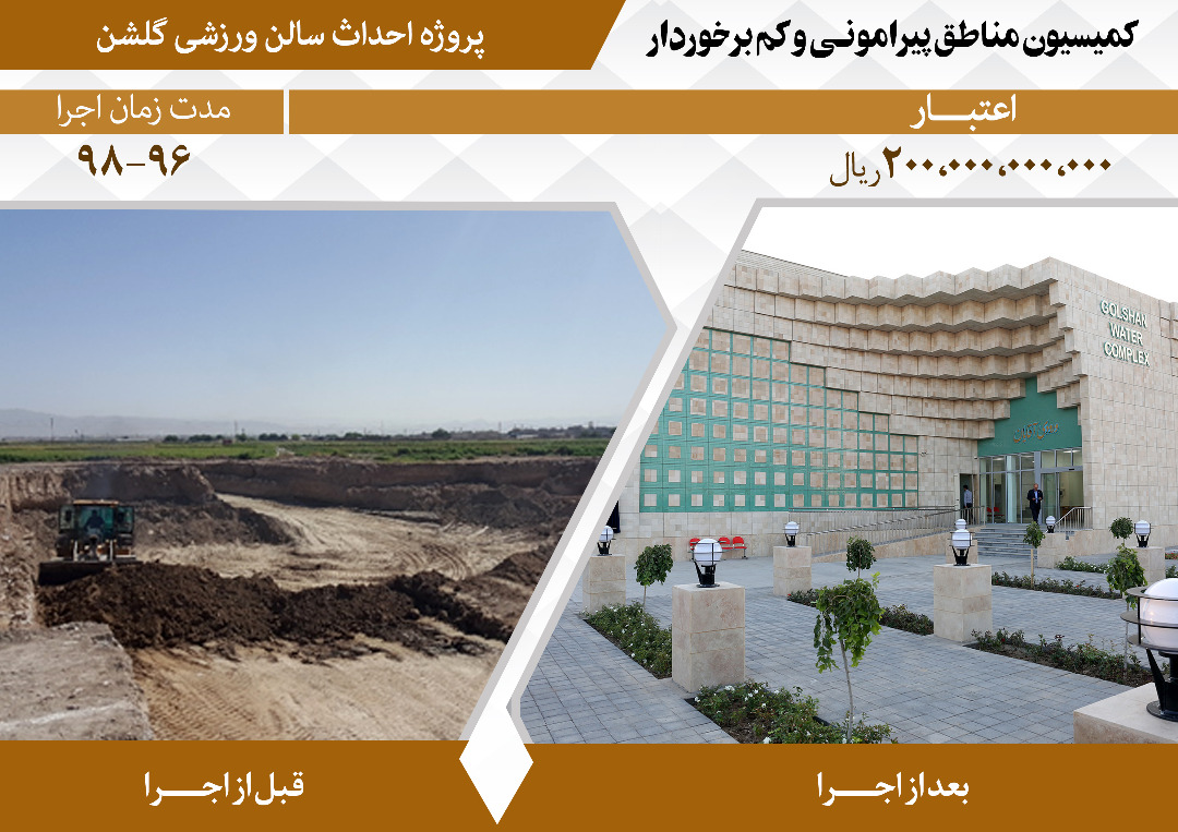 اقدامات مدیریت شهری در پنجمین دوره شورای اسلامی شهر مشهد در مناطق پیرامونی و کم‌برخوردار