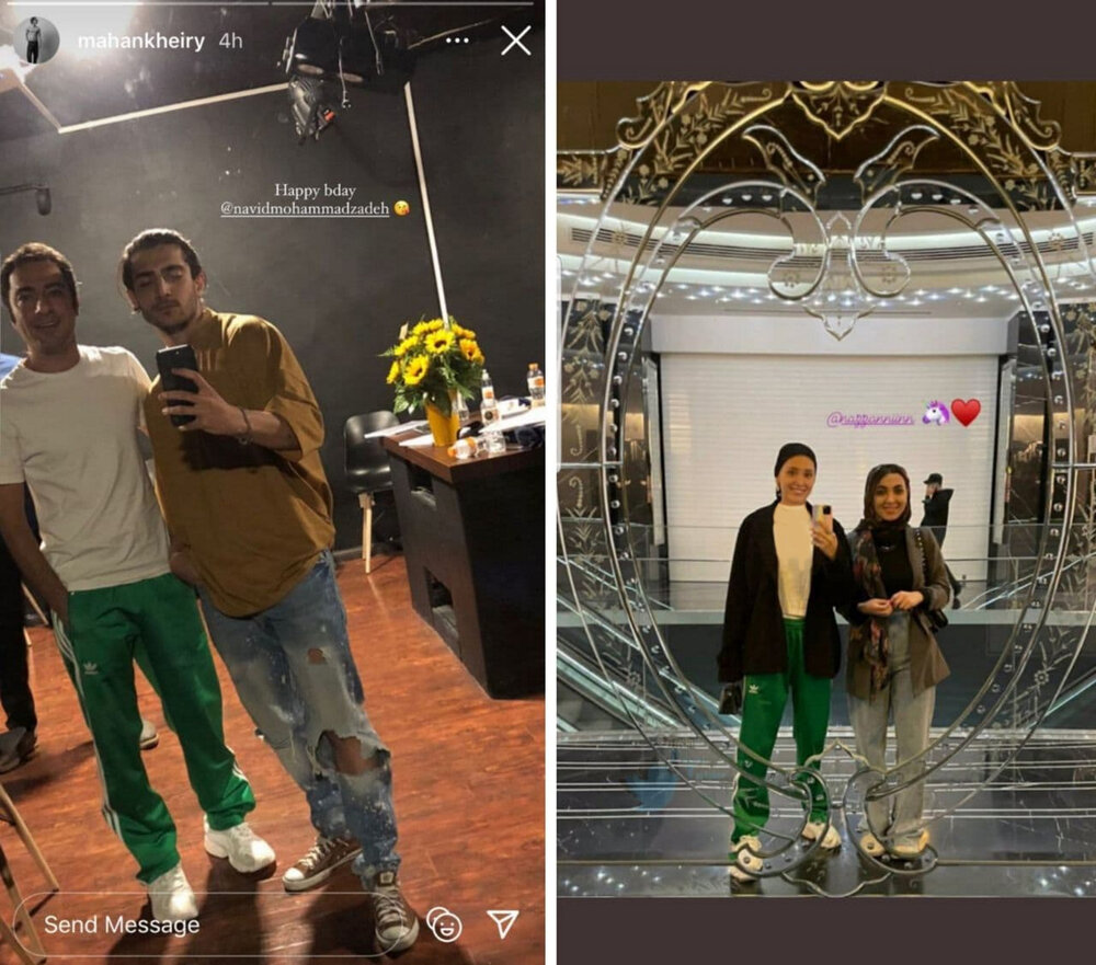 تبریک تولد متفاوت «نوید محمدزاده» به «فرشته حسینی» در اینستاگرام + عکس و فیلم تبریک تولد متفاوت «نوید محمدزاده» به «فرشته حسینی» در اینستاگرام + عکس و فیلم