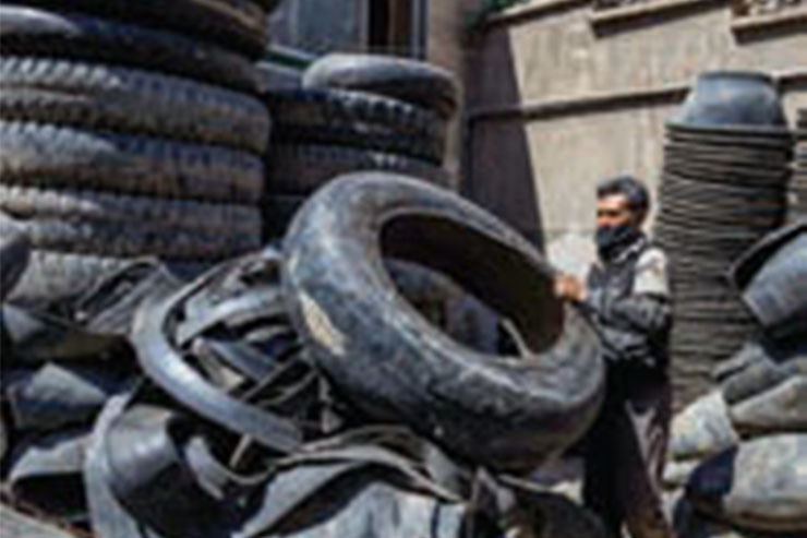 اینجا لاستیک&zwnj;ها دلو می&zwnj;شوند