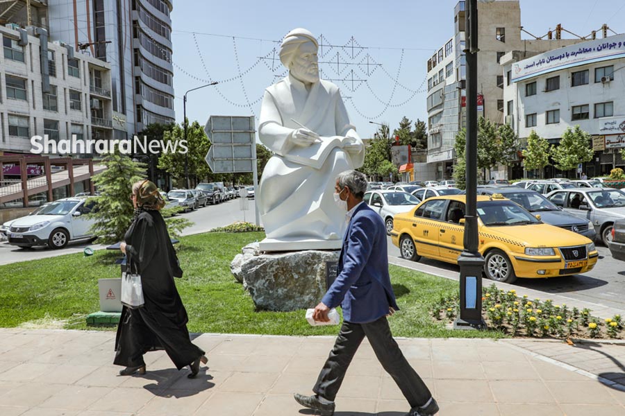 رونمایی یادمان حکیم و فیلسوف ایرانی | &laquo;ملاصدرا&raquo; به احمدآباد رسید