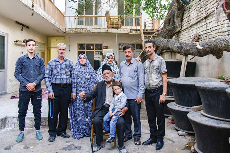 یورتمه اسب‌ها در صحن «بنفشه»