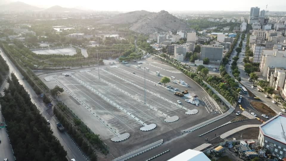آئین افتتاح پارکینگ مرکز فرهنگی و موزه دفاع مقدس در مشهد