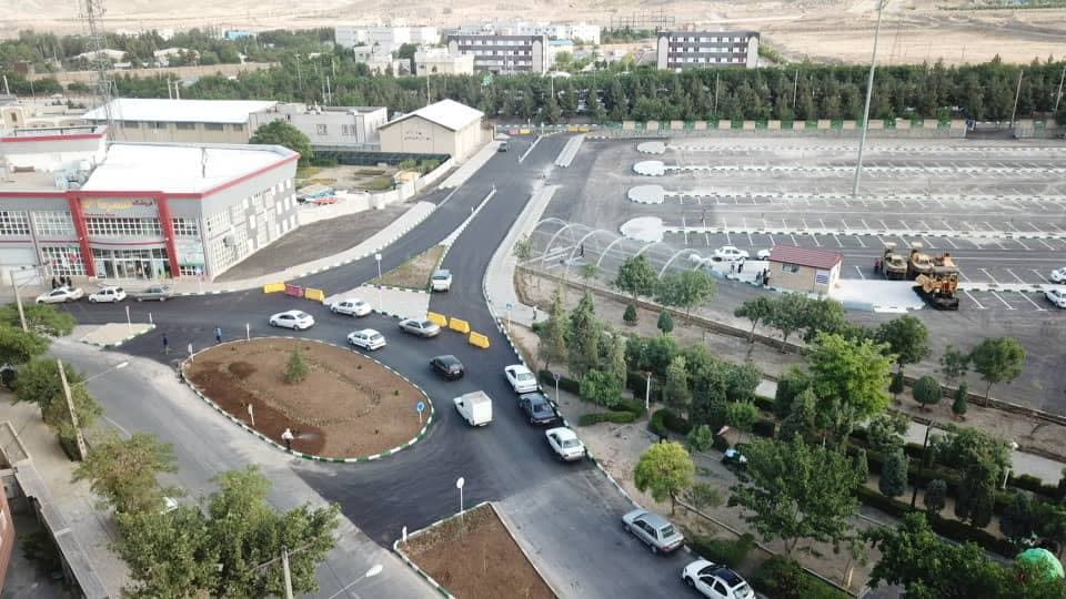 آئین افتتاح پارکینگ مرکز فرهنگی و موزه دفاع مقدس در مشهد