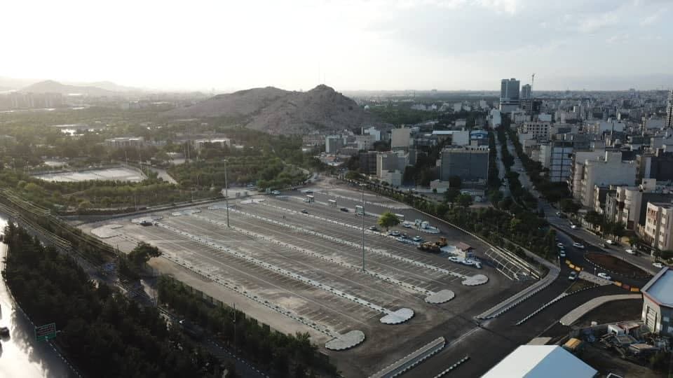 آئین افتتاح پارکینگ مرکز فرهنگی و موزه دفاع مقدس در مشهد