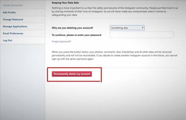 اکانت اینستاگرام را چگونه حذف کنیم؟ اکانت اینستاگرام را چگونه حذف کنیم؟