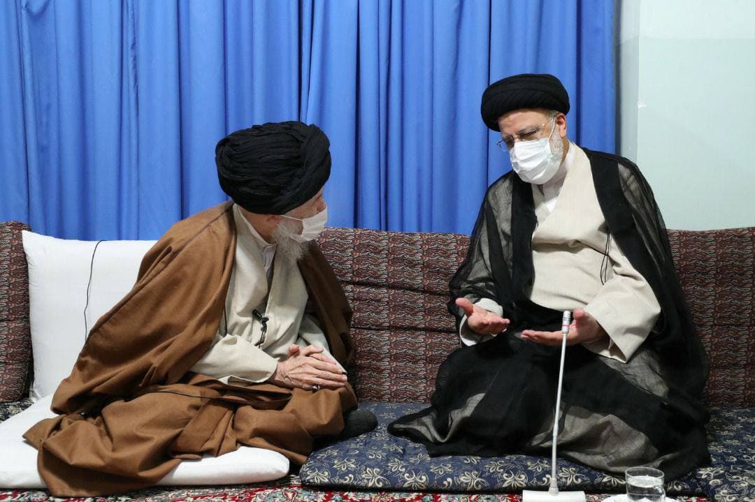 دیدار رئیس جمهور منتخب با آیتالله نوری همدانی دیدار رئیس جمهور منتخب با آیتالله نوری همدانی