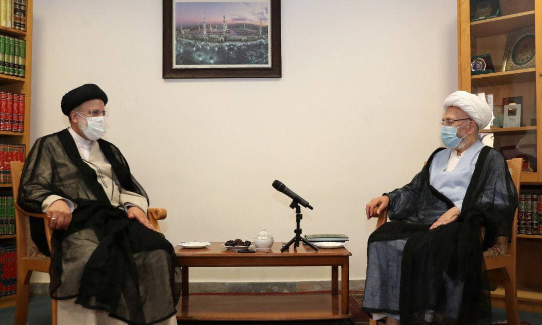 دیدار رئیس جمهور منتخب با آیتالله نوری همدانی دیدار رئیس جمهور منتخب با آیتالله نوری همدانی