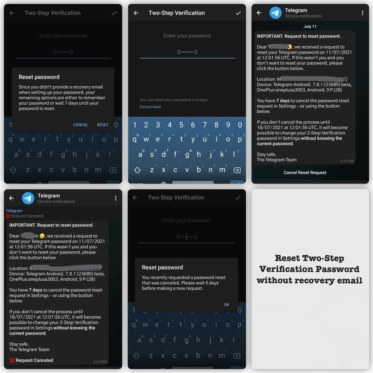 راه حل جدید تلگرام برای افرادی که رمز دوم خود را فراموش کردهاند راه حل جدید تلگرام برای افرادی که رمز دوم خود را فراموش کردهاند