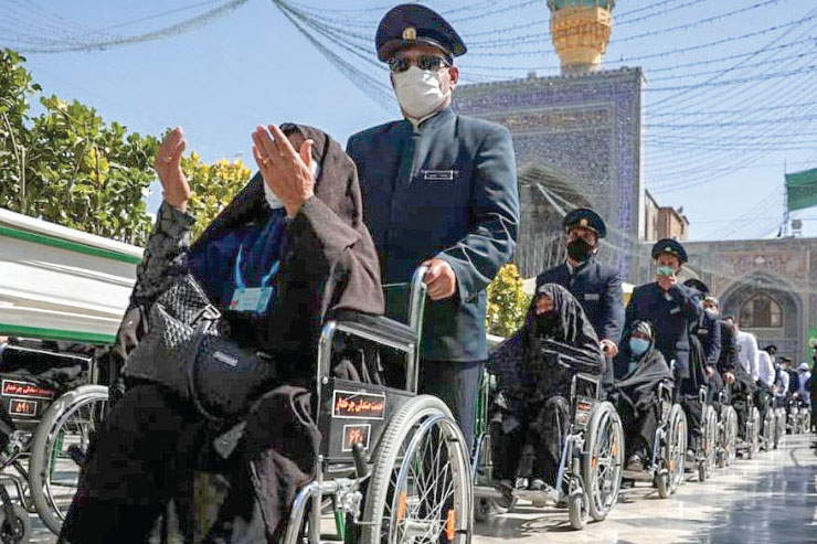 زدودن غم دوری از مجاوران