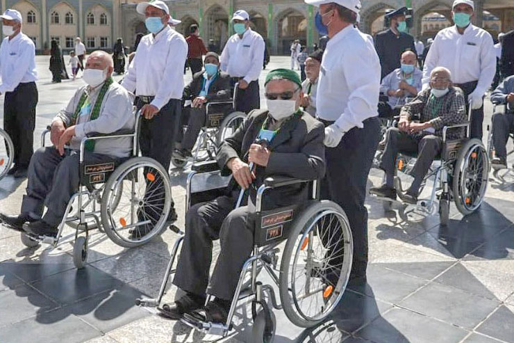 زدودن غم دوری از مجاوران