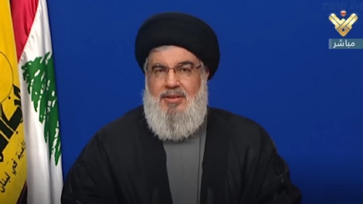 نصرالله: آمریکایی‌ها می‌خواهند پرونده لبنان را با مذاکرات ایران گره بزنند