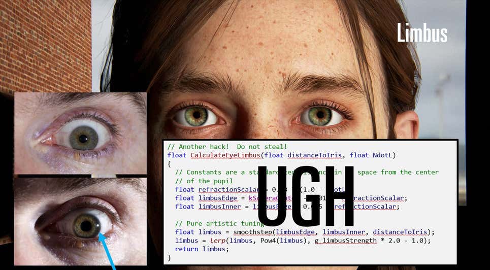 جزئیاتی خارقالعاده از طراحی چشم شخصیتهای بازی Last of us 2 + ویدئو جزئیاتی خارقالعاده از طراحی چشم شخصیتهای بازی Last of us 2 + ویدئو