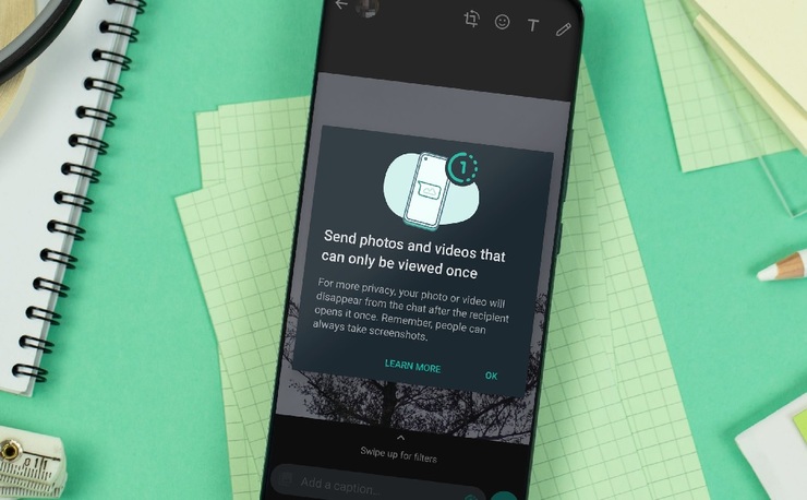 قابلیت «یک بار مشاهده» تصاویر و ویدیوها، در آپدیت تازه واتس‌اپ چیست؟