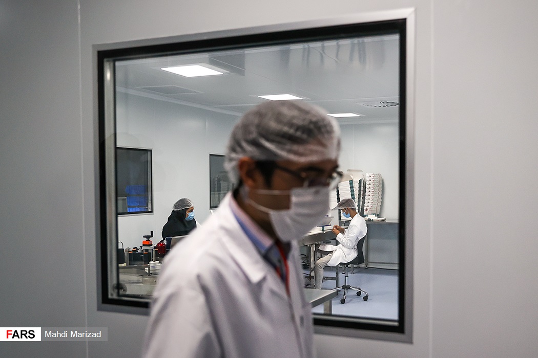 خط تولید واکسن برکت + تصاویر