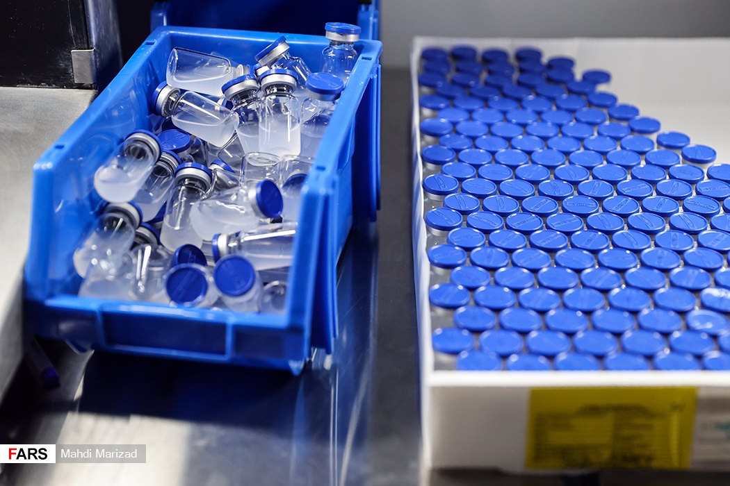 خط تولید واکسن برکت + تصاویر