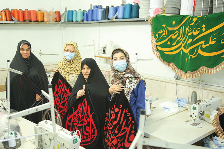 طرح عشق بر دل پارچه