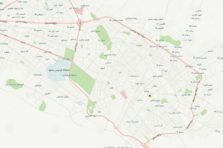 نقش ماندگار روی نقشه شهر