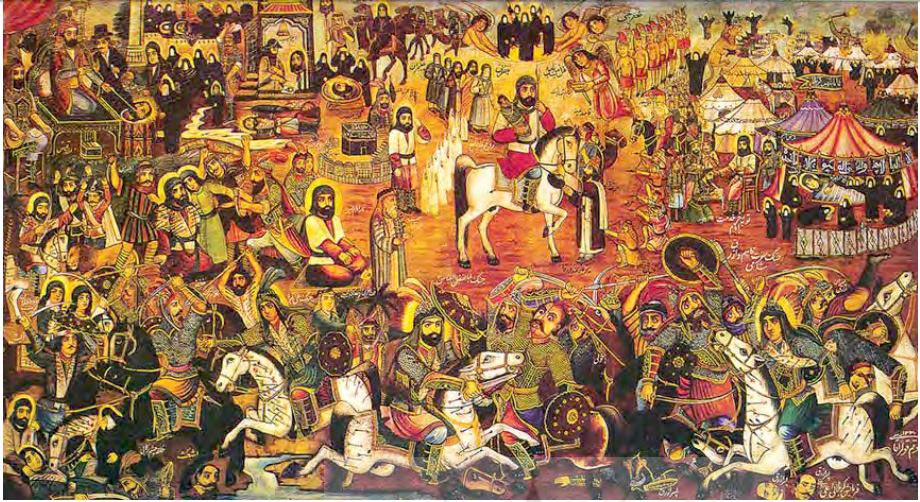 درباره نقاشی قهوه‌خانه‎‌ای که روزگاری به‌مثابه یک رسانه، نقش مهمی در ارتباطات اجتماعی مردم ایفا می‌کرد