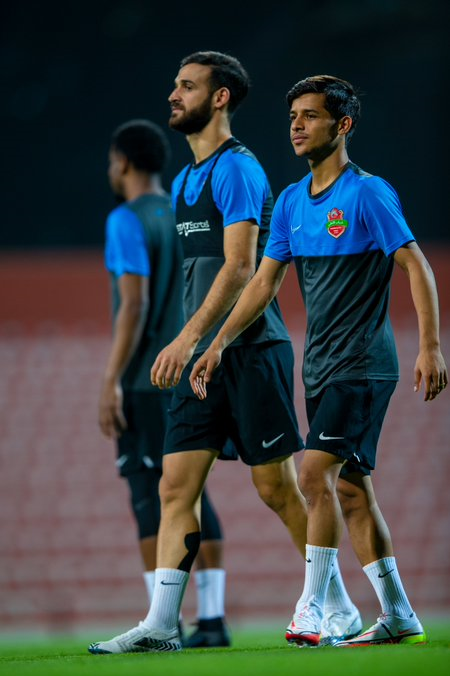 مهدی قایدی و احمد نورالهی در لباس الاهلی+عکس