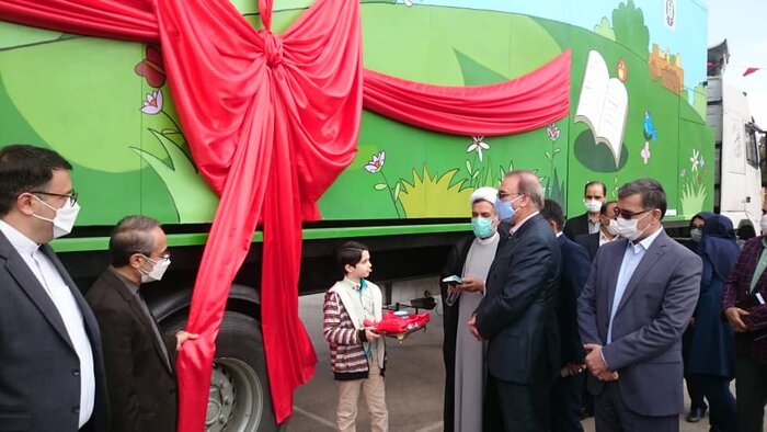 رونمایی از اولین تماشاخانه سیار خراسان رضوی در مشهد رونمایی از اولین تماشاخانه سیار خراسان رضوی در مشهد