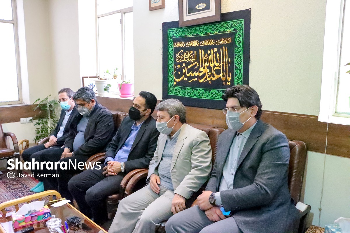 آیت‌الله اشرفی‌ شاهرودی در دیدار مدیران مؤسسه شهرآرا: فلسفه وجودی مشهد بارگاه امام رضا (ع) است