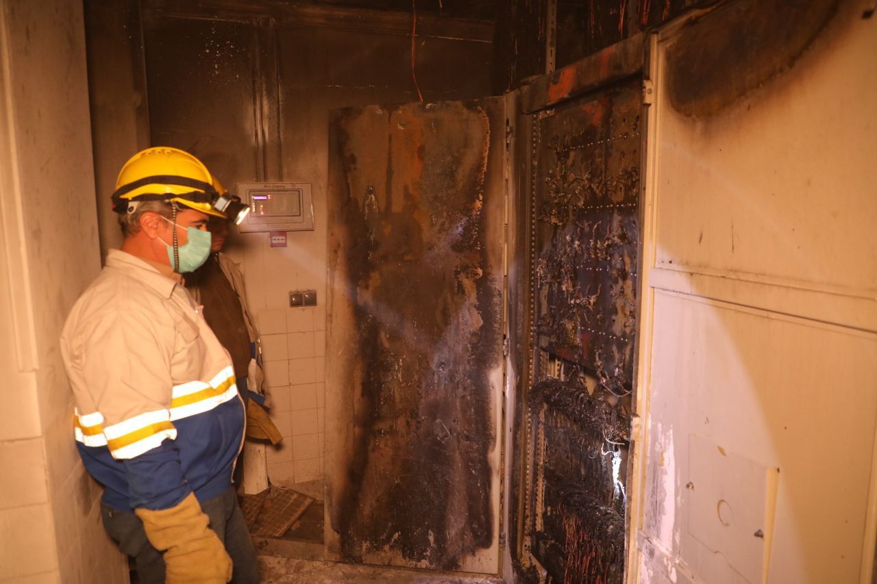 وقوع آتش سوزی در بازار رضا مشهد + تصاویر وقوع آتش سوزی در بازار رضا مشهد + تصاویر