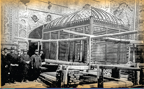 عکس ضریح دوست در قاب چشم‌ها