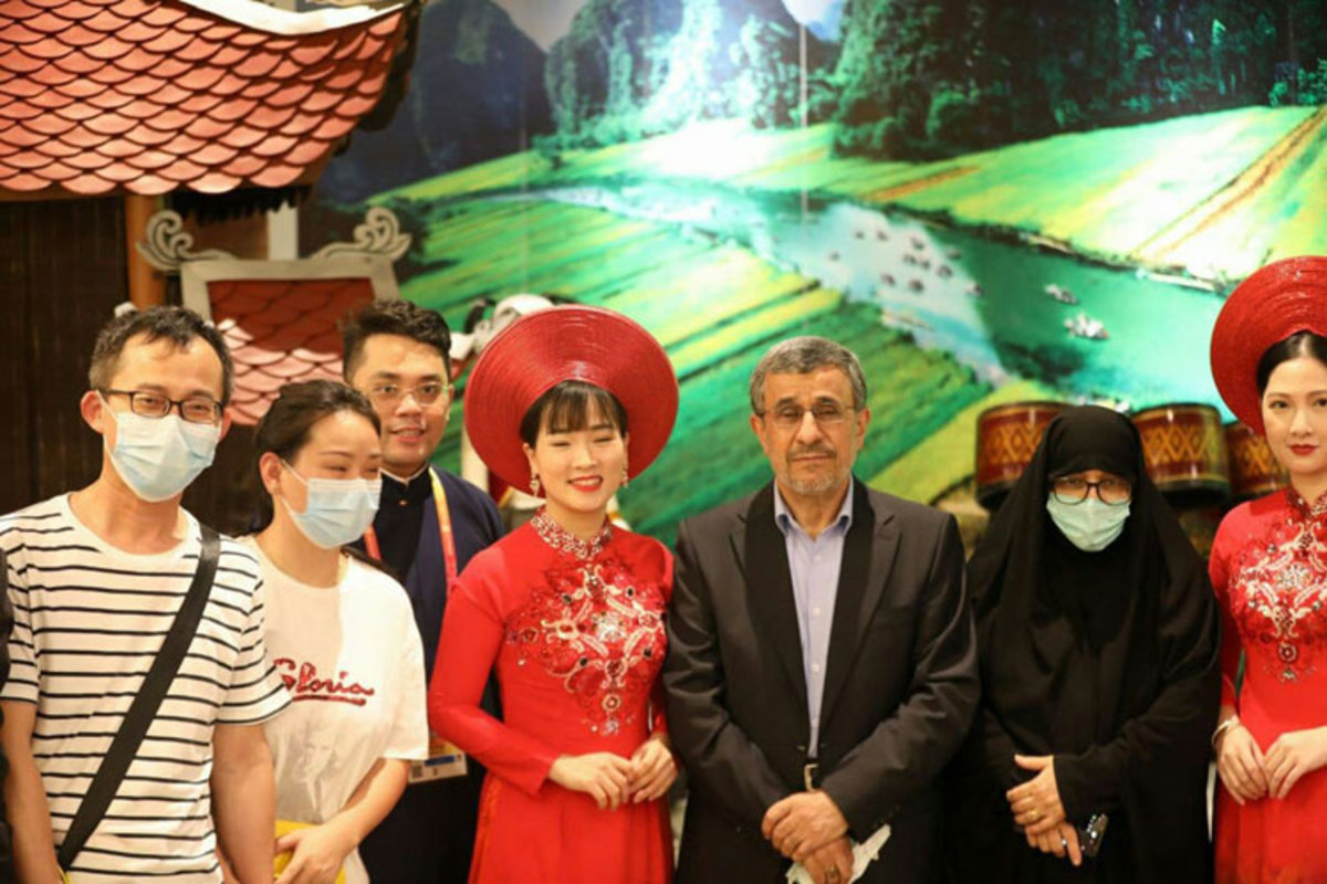 تصاویر جنجالی احمدینژاد در دبی تصاویر جنجالی احمدینژاد در دبی