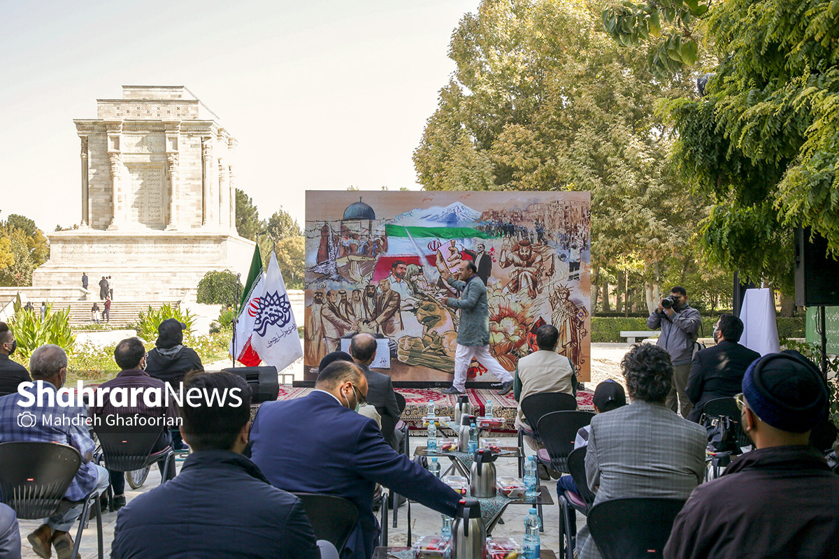 آیین گشایش دومین جایزه داستانهای حماسی در آرامگاه فردوسی برگزار شد آیین گشایش دومین جایزه داستانهای حماسی در آرامگاه فردوسی برگزار شد