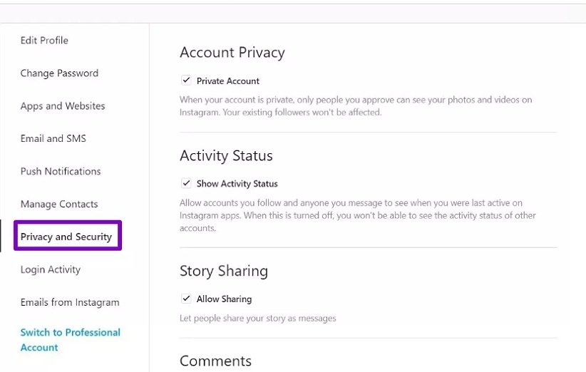 روش مشاهده، دانلود یا حذف داده های اینستاگرام + عکس روش مشاهده، دانلود یا حذف داده های اینستاگرام + عکس