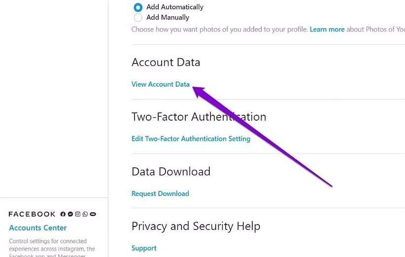 روش مشاهده، دانلود یا حذف داده های اینستاگرام + عکس روش مشاهده، دانلود یا حذف داده های اینستاگرام + عکس