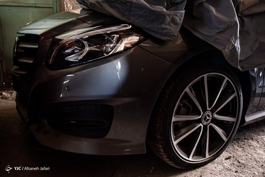 دپو خودرو‌های لوکس توقیفی در گمرک بوشهر + تصاویر