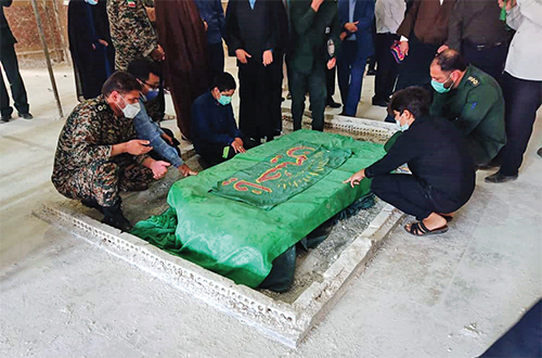 ضریح؛ پلی از مشهد الرضا (ع) تا سرپل ذهاب