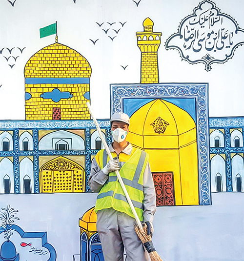 خادمیِ امام رضا (ع) افتخار مردم شهر