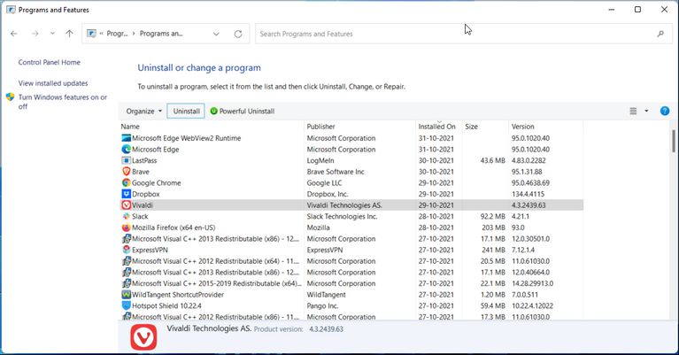 آموزش حذف برنامهها را در ویندوز ۱۱ + عکس آموزش حذف برنامهها را در ویندوز ۱۱ + عکس
