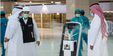 تجهیز مسجدالحرام به ربات های راهنما + عکس تجهیز مسجدالحرام به ربات های راهنما + عکس