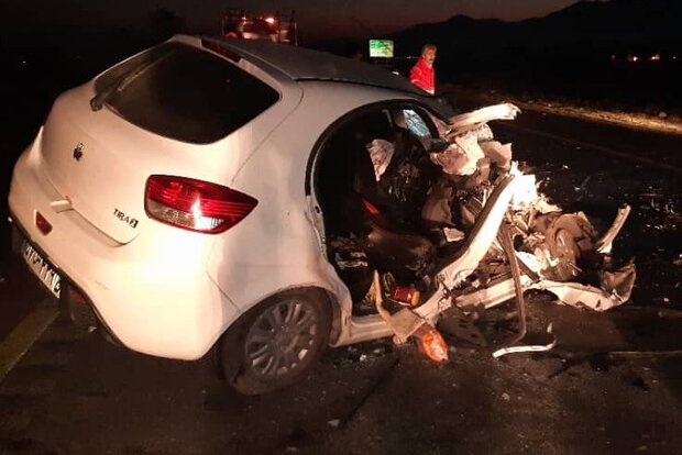 تصادف زنجیرهای ۳۰ دستگاه خودرو در اتوبان کرج - قزوین + فیلم و عکس تصادف زنجیرهای ۳۰ دستگاه خودرو در اتوبان کرج - قزوین + فیلم و عکس