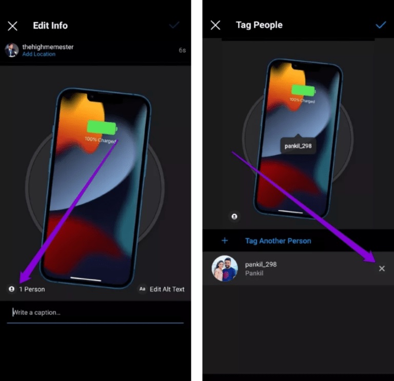 آموزش گذاشتن پست اشتراکی در اینستاگرام + تصاویر آموزش گذاشتن پست اشتراکی در اینستاگرام + تصاویر