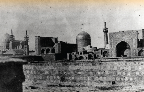 تاریخ خورشیدِ مطلای مشهد تاریخ خورشیدِ مطلای مشهد