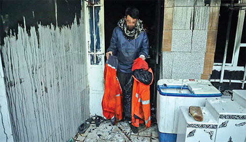 خانهای سوخت، اما دلی نسوخت خانهای سوخت، اما دلی نسوخت