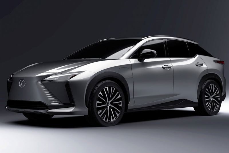 مشخصات شاسیبلند الکتریکی لکسوس RZ450e + تصاویر مشخصات شاسیبلند الکتریکی لکسوس RZ450e + تصاویر