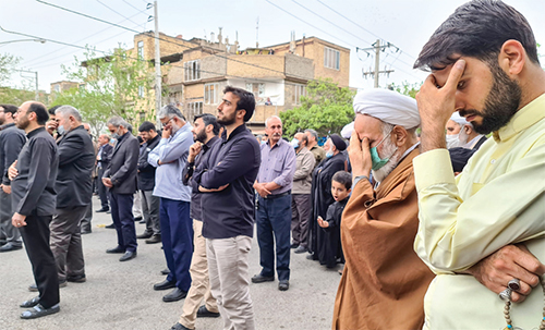 وداع با شکوه با شهید رمضان وداع با شکوه با شهید رمضان