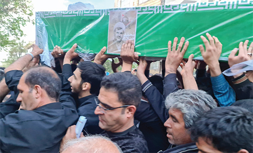 وداع با شکوه با شهید رمضان وداع با شکوه با شهید رمضان