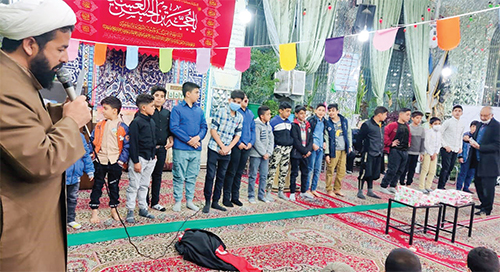 کودکان را جذب مسجد کرد کودکان را جذب مسجد کرد