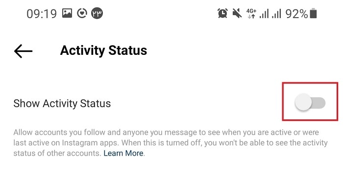 چگونه آخرین بازدید (لست سین) اینستاگرام را غیر فعال کنیم؟ چگونه آخرین بازدید (لست سین) اینستاگرام را غیر فعال کنیم؟