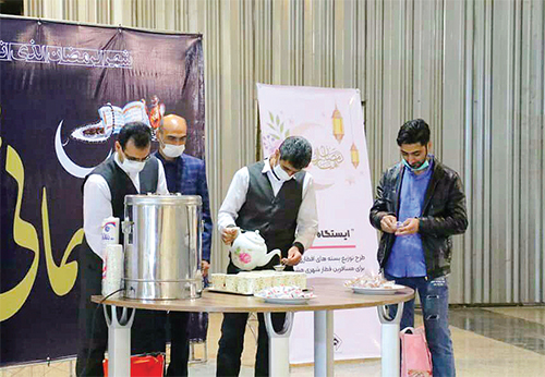 سفرههای پربرکت زیر آسمان شهر سفرههای پربرکت زیر آسمان شهر