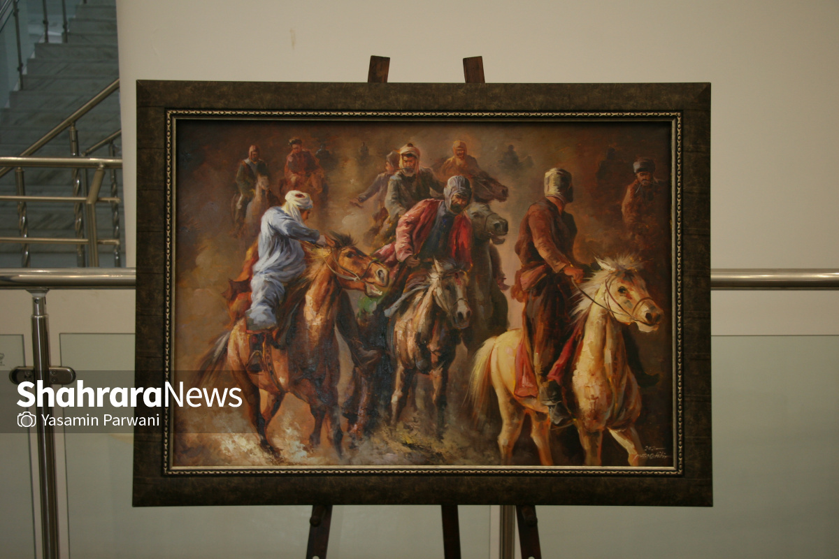 استقبال خوب هنر دوستان مشهدی از نمایشگاه «هراتِ جان» + عکس استقبال خوب هنر دوستان مشهدی از نمایشگاه «هراتِ جان» + عکس