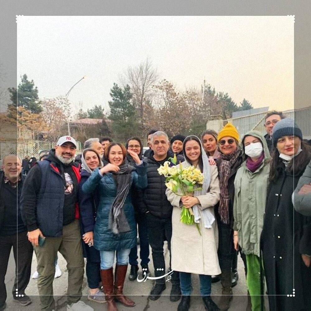 اولین تصویر ترانه علیدوستی پس از آزادی