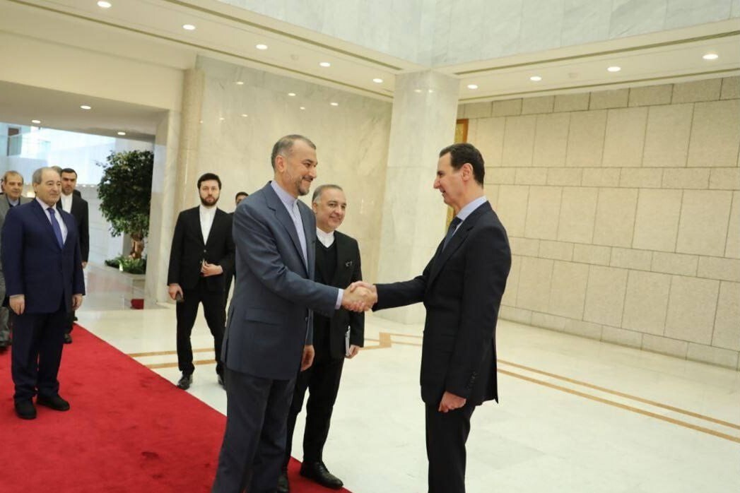 امیرعبداللهیان با بشار اسد دیدار کرد+ عکس امیرعبداللهیان با بشار اسد دیدار کرد+ عکس